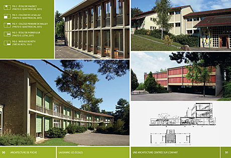 Architecture de poche : Lausanne – les écoles